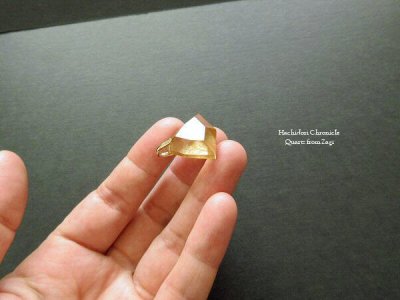 画像3: ザギマウンテンクォーツ　トリリアント６角カット　ペンダントトップ 