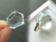 画像5: ヒマラヤ・アクアマリンの小粒な６角カットルースペンダントトップ (5)