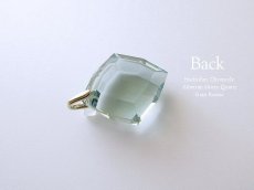 画像5: シベリアングリーンクォーツ ☆ 8角カット ペンダントトップ（ミントグリーン） (5)