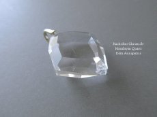画像2: アンナプルナ産 ◇ ヒマラヤ水晶 8角カット ペンダントトップ (2)
