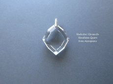 画像1: アンナプルナ産 ◇ ヒマラヤ水晶 8角カット ペンダントトップ (1)