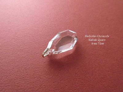 画像3: 希少なカイラス水晶 ☆ 大粒 8角カット ペンダントトップ