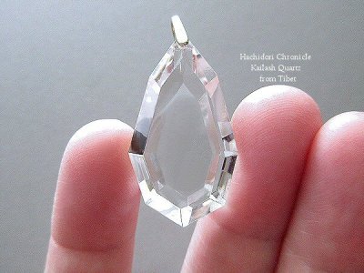 画像2: 希少なカイラス水晶 ☆ 大粒 8角カット ペンダントトップ