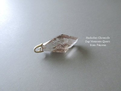 画像3: ザギマウンテンクォーツ ☆ 菱形クロスカット ペンダントトップ