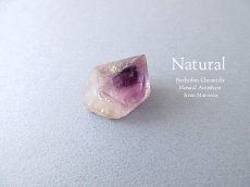 画像7: モロッコ産 ファントムアメシストの結晶カットペンダントトップ (7)