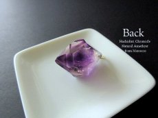 画像6: モロッコ産 ファントムアメシストの結晶カットペンダントトップ (6)
